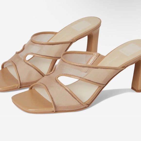 Dolce Vita Shoes - Dolce Vita Tan Mesh Heels